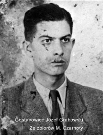 Gestapowiec Józef Grabowski